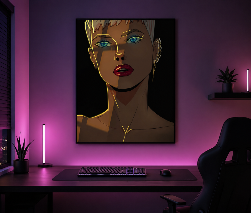 Poster -Golden Gaze